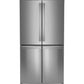 GE 4-Door Refrigerator – Stainless Steel
