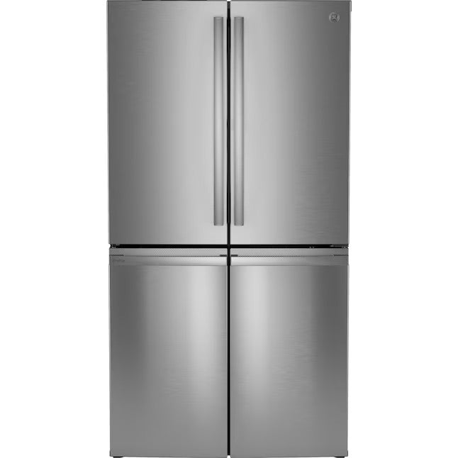 GE 4-Door Refrigerator – Stainless Steel