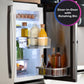 GE 4-Door Refrigerator – Stainless Steel
