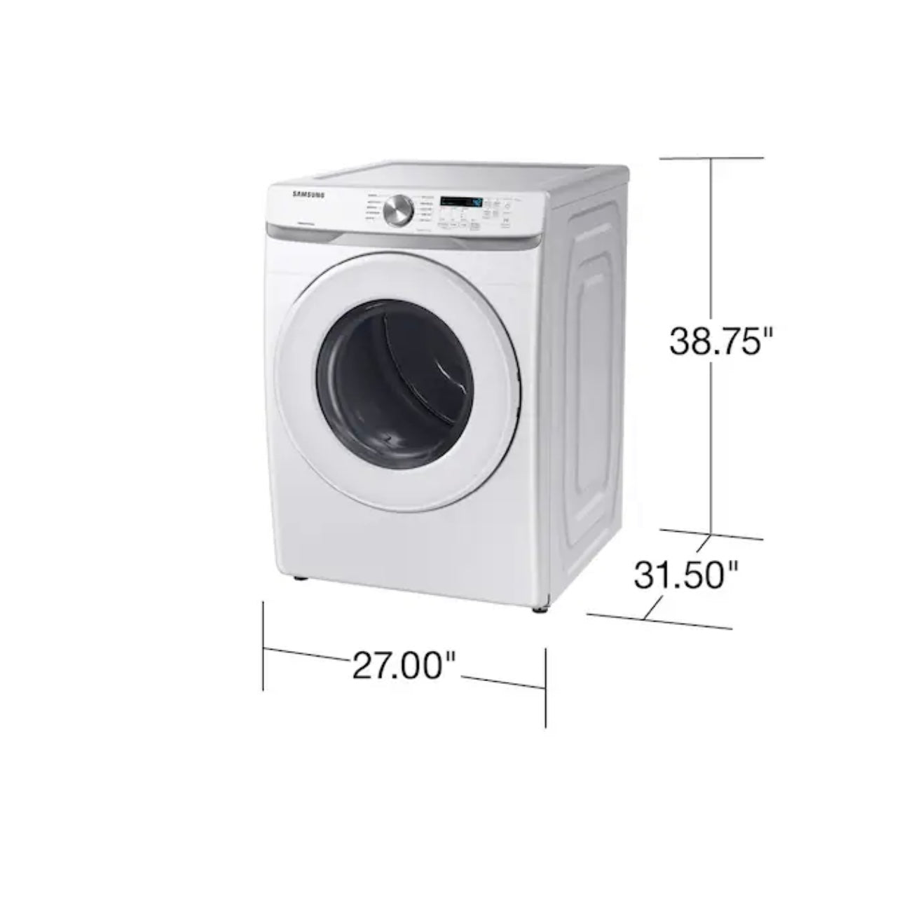 Samsung Electric Dryer – 7.4 cu ft