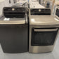 LG ThinQ Washer 5.0 cu ft and Dryer 7.4 cu ft