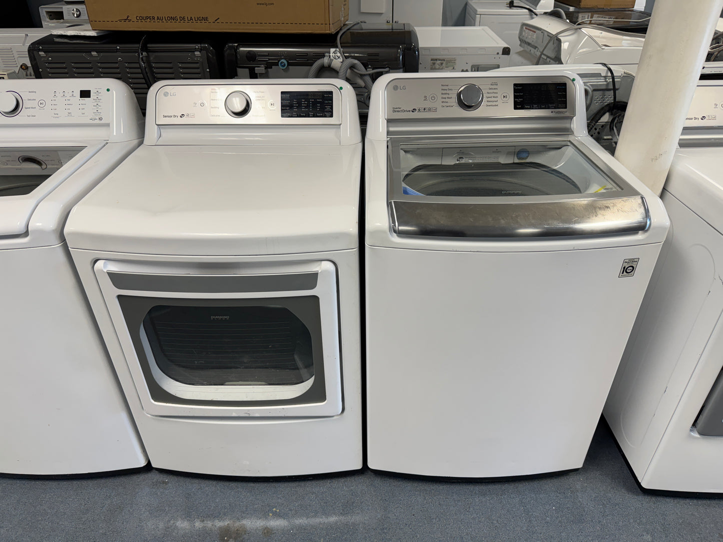 LG TurboWash 5.5-cu ft Top-Load Washer (White) ENERGY STAR