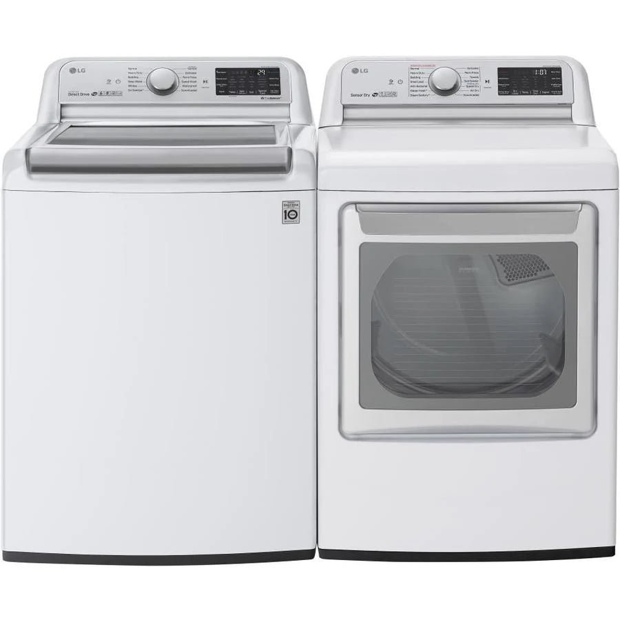 LG TurboWash 5.5-cu ft Top-Load Washer (White) ENERGY STAR