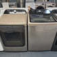 Samsung Washer 5.3 Cu Ft & Gas Dryer 7.4 Cu Ft Set